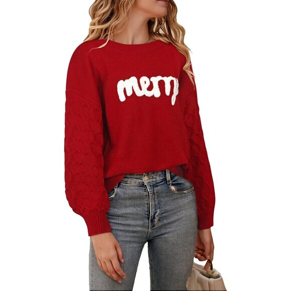 Sweaters - Womens Sweater Eco-Friendly Acrylic Size Small Fall Casual Long Sleeve